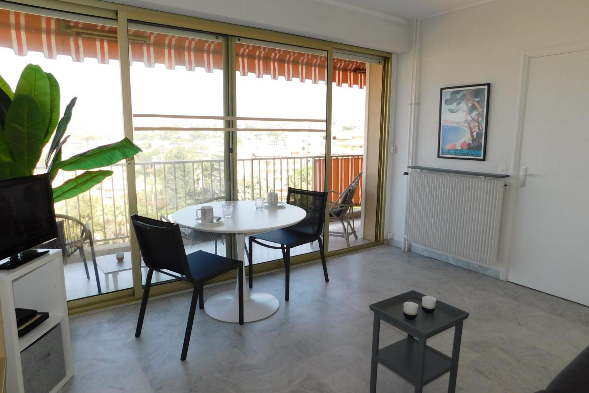 Charming T2 Eden Park With Swimming Pool Private Parking Apartment Juan-les-Pins Exterior photo